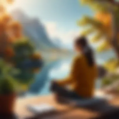 Creating Optimal Conditions for Memory Practice A tranquil environment promoting effective memory practice.