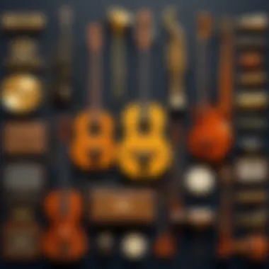 Instruments as Cultural Storytellers An assortment of traditional musical instruments from various cultures
