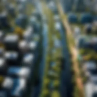 Biodiverse Urban Integration An urban landscape integrating natural elements to promote biodiversity