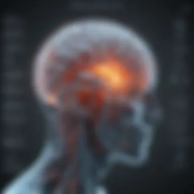Neurological Impact of Stress Brain scan showing effects of chronic stress