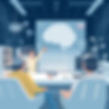 Applications in Healthcare: Revolutionizing Patient Care A futuristic scenario depicting brainwave reading devices in healthcare settings.