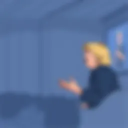 Brené Brown speaking passionately at a conference