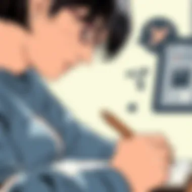 Cultivating Vulnerability A close-up of a person journaling their thoughts and emotions