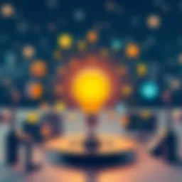 Symbolic representation of innovation through collaboration