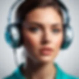 Abstract representation of auditory hallucinations