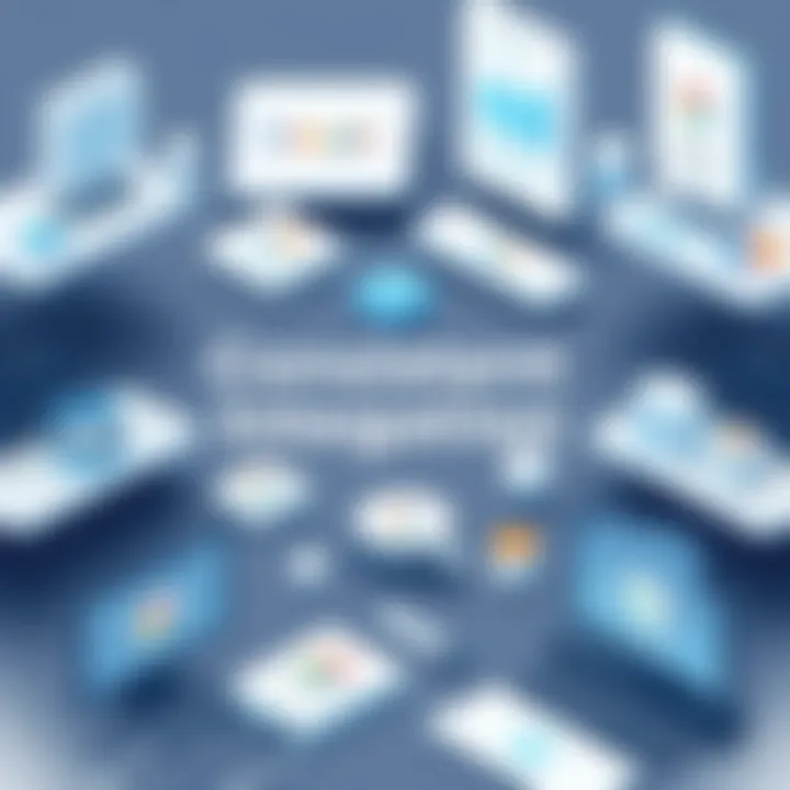 Consistent Logo Integration in Marketing Materials An array of marketing materials featuring consistent logo integration