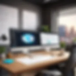 A creative workspace filled with notes and ideas for innovative speeches.