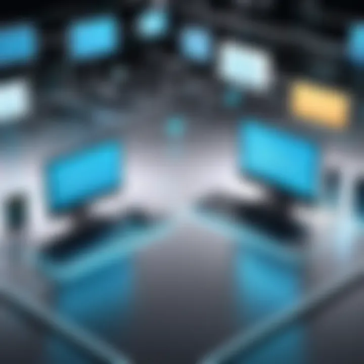 A professional networking event showcasing vibrant interactions and connections