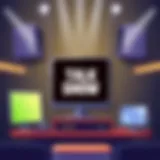 Creative logo design for a talk show