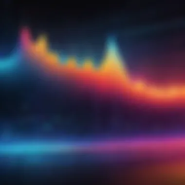 Artistic Expression of Data Visualization A visualization of data transformed into artistic expression