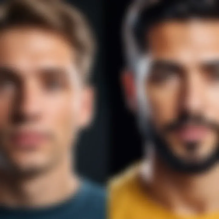 Visual comparison of authentic and deepfake videos highlighting discrepancies.