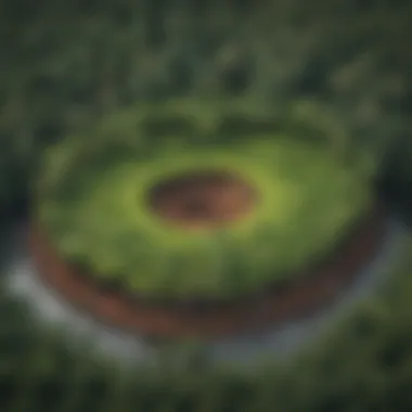 Unveiling the Link Between Deforestation and Climate Change Illustration showing deforestation and its contribution to climate change