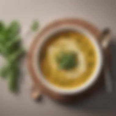 Aromatic Herb-infused Soup