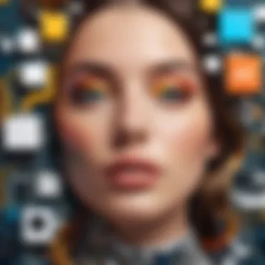 Redefining Aesthetics An abstract artwork that challenges traditional perceptions of beauty.