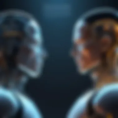 Philosophy Behind AI Conversations A philosophical depiction of AI dialogue