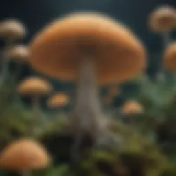 Enigmatic Fungal Mycelium Network