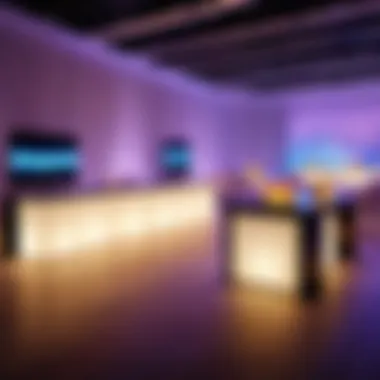 Chic Atmosphere: Themed Party Lighting Chic themed party with creative lighting