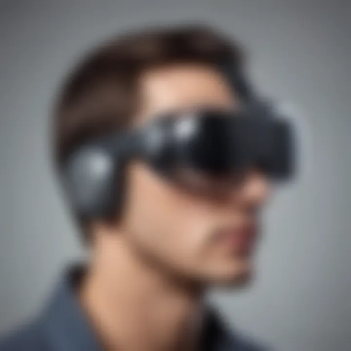 Innovative design of a sleek augmented reality headset