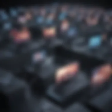 Technological Connection in Virtual Choirs Virtual choir members connecting through technology