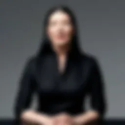 Marina Abramović in a moment of profound engagement during a video performance