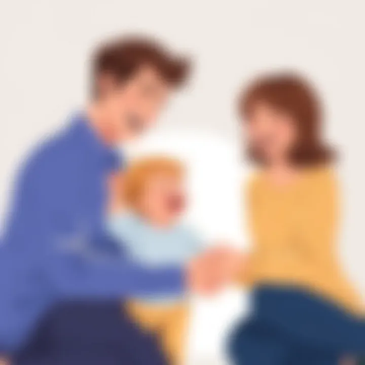 Happiness in Adoptive Families A joyful child playing with their adoptive parents