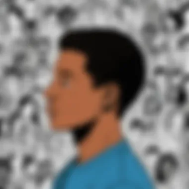 Diverse Narratives in Mental Health A creative artwork showcasing diverse narratives in mental health.