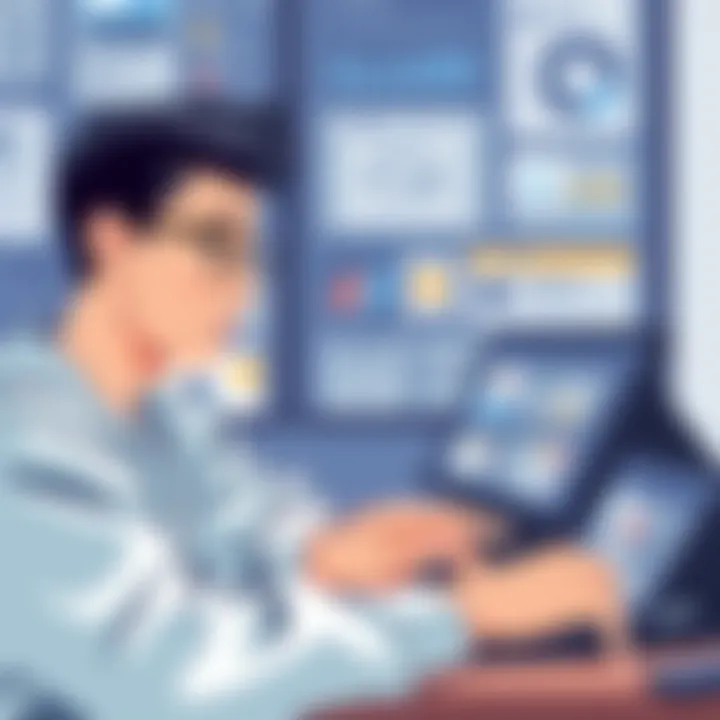 Engagement in Online Learning Environments Student engaging with online course material