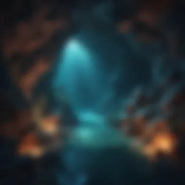 Majestic Underwater Cave Majestic Underwater Cave