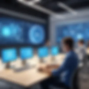 The Future of Learning: Technology in Education Innovative classroom environment with technology integration