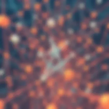 The Web of Empowerment Abstract art showcasing interconnectedness and societal structures