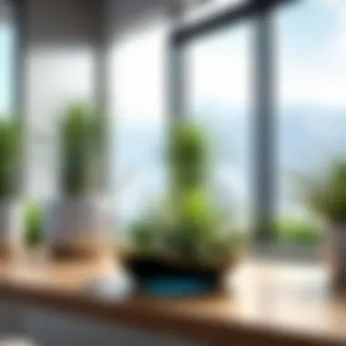 Fresh Air Plants in Modern Interiors Stylish interior design featuring fresh air plants in various settings