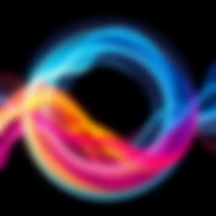 The Spectrum of Gender Fluidity Abstract representation of gender fluidity