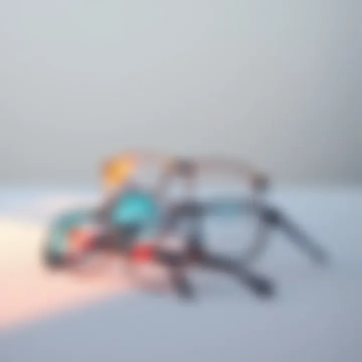 Aesthetic Appeal of Miasto Glasses Collection A collection of Miasto glasses placed artfully to highlight their aesthetic appeal