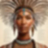 Ancestral tree showcasing diverse lineages