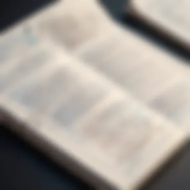 Crafting Verses of Emotion A close-up of a notebook filled with poetic verses