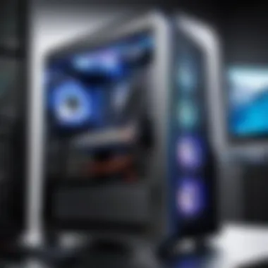 The Pinnacle of Gaming Performance High-performance desktop showcasing advanced gaming capabilities