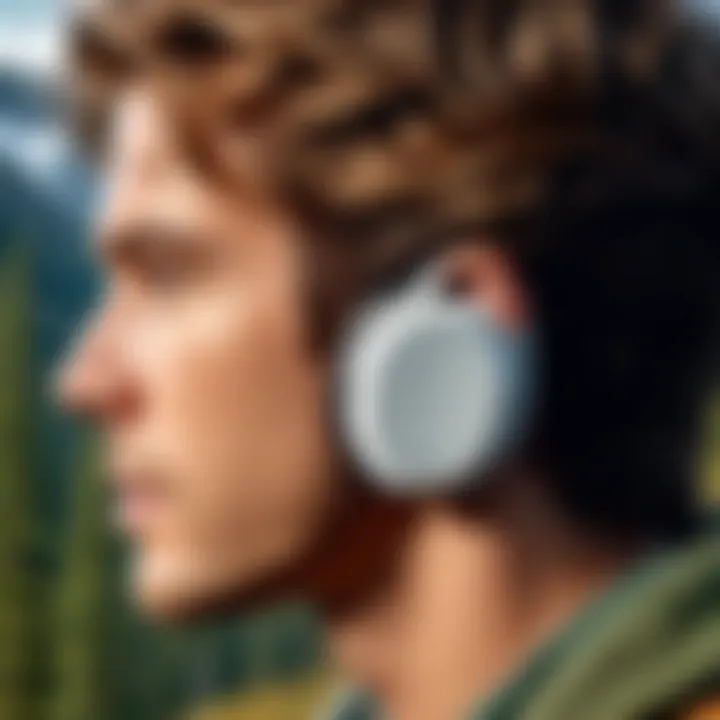 An open ear symbolizing attentiveness and listening to insights