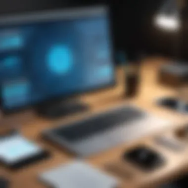 Tools for Enhancing Sensory Experiences in Video A creative workspace with tools and materials to enhance video sensory experiences