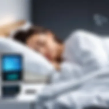 Enhancing Sleep Quality Diagram showing tips for improving sleep quality