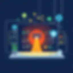 Visual representation of vulnerability and connection