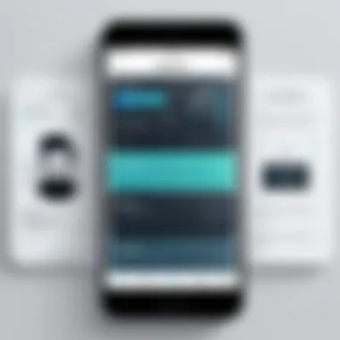 Satirical App Interface A satirical app interface displaying a funny user experience.