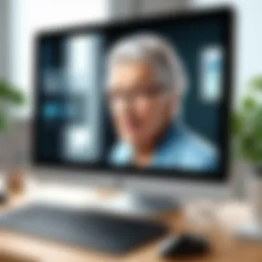 Media Resources for Seniors A digital platform displaying resources tailored for the elderly demographic.