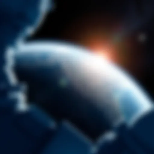 Stunning view of Earth from space