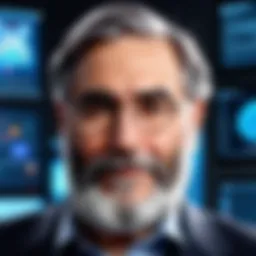 Jonathan Sacks engaging in a philosophical discussion.