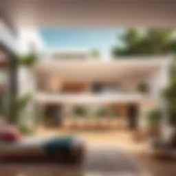 Dynamic video showcasing an Airbnb property