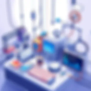 An artistic representation of abstract concepts of minuteness