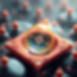 A visualization of quantum particles at a microscopic level