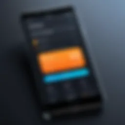 Visual representation of the Upsolve app interface showcasing its user-friendly design.