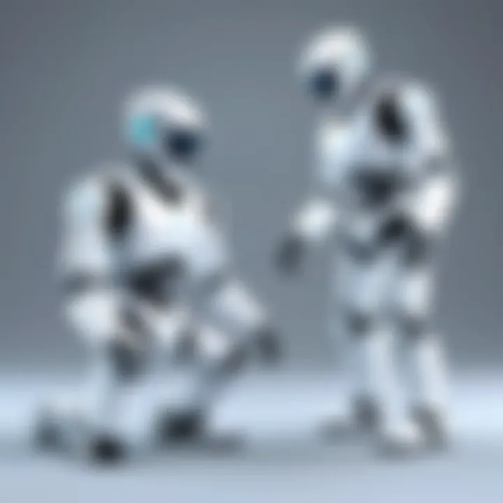 A mini robot assisting in healthcare environments