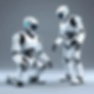 Healthcare Assistance Through Mini Robots A mini robot assisting in healthcare environments